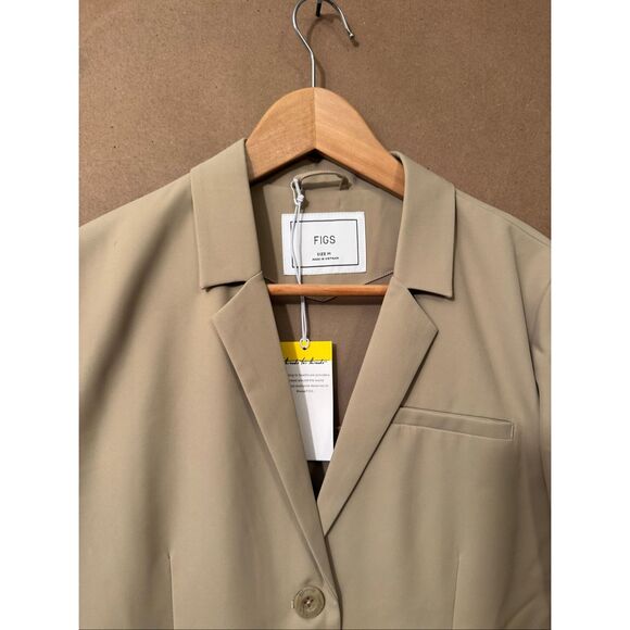 NWT Figs Bellevue Long Labcoat - Picture 3 of 14